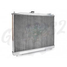 Алюминиевый радиатор 40мм под АКПП "Silver Line" (Mitsubishi Pajero V73 NM/NP 1999–2006)