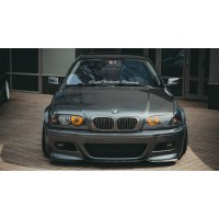 Передний бампер M3 под "Stock" крылья (BMW 3 Series E46 Coupe)
