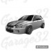 Комплект передних накладок для крыльев  (SUBARU IMPREZA II GD, GG)