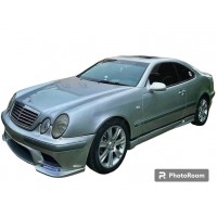 Передний бампер в стиле "PRIOR DESIGN" (Mercedes CLK-Class W208)