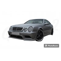 Передний бампер в стиле "PRIOR DESIGN" (Mercedes CLK-Class W208)