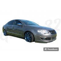 Накладка на передний бампер в стиле "VOTEX" (Volkswagen Passat B6)