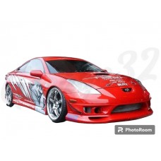 Передний бампер в стиле "Trial Try Force ver.1" (Toyota Celica T23)