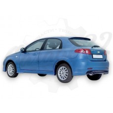 Накладки на пороги "WTCC" (Chevrolet Lacetti хетчбек)