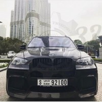 Юбка "Vorsteiner" под передний бампер "М" (BMW E70/E71 rest.)