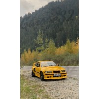 Расширение в стиле "CYBER FBGLASS" (BMW 3 Series E36 Coupe)