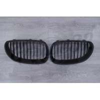 Решётки радиатора "Black Mat" (BMW E60)