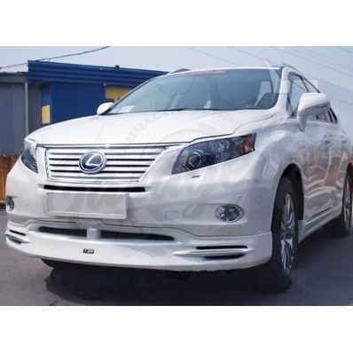 Накладка на передний бампер "JAOS" (Lexus RX 330/350)