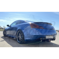 Диффузор заднего бампера с фонарем "HT" (Infiniti G37 Coope V36 2006-2013)