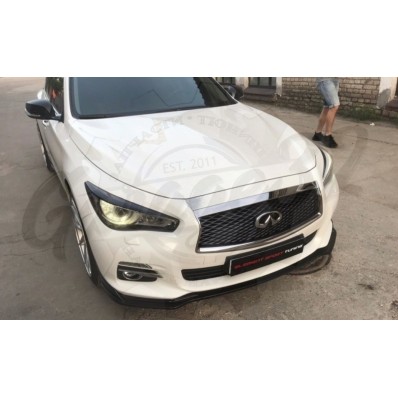 Накладки на фары "HT" (Infiniti Q50) Накладки на фары "HT" (Infiniti Q50)