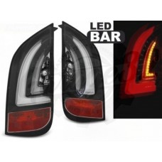 Задние фары черные "LED BAR TAIL LIGHTS fits" (VW UP! (2011-2023), SKODA CITIGO (2011-2020))