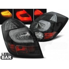 Задние фонари "LED BAR Blacke" Skoda Fabia 2 (2007-2014)