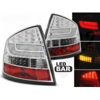Задние фонари "LED BAR CHROME" (Skoda Octavia 2 Sedan 2004-2012)