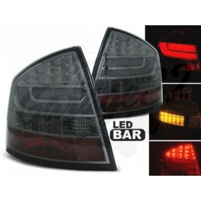 Задние фонари тонированные "LED BAR" (Skoda Octavia 2 Sedan 2004-2012) Задние фонари тонированные "LED BAR" (Skoda Octavia 2 Sedan 2004-2012)