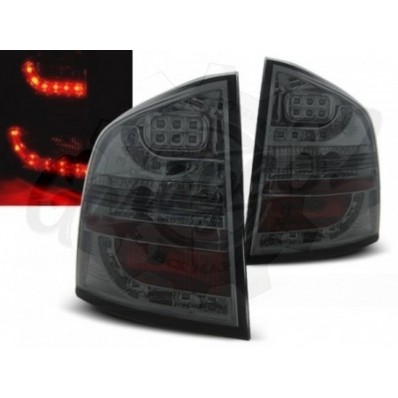 Задние фонари "LED Chrome tinted" (Skoda Octavia 2 Kombi 2004-2012) Задние фонари "LED Chrome tinted" (Skoda Octavia 2 Kombi 2004-2012)