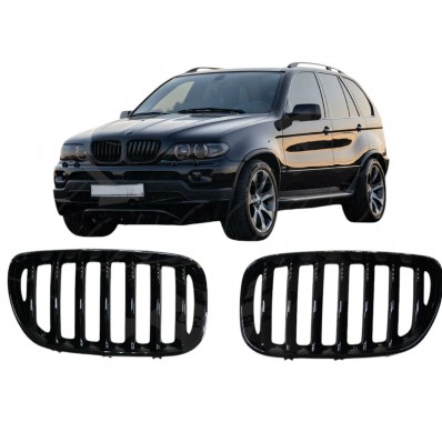 Ноздри "Black Glass" (BMW X5 E53 рест.)