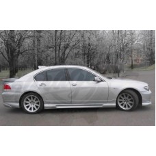 Накладки на пороги "Hamann" (BMW E65)