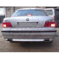 Накладка на задний бампер "AC SCHNITZER" (BMW E38)