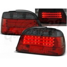 Задние фары"RED TINTED LED BAR TAIL LIGHTS fits" (BMW E38)