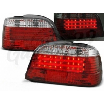 Задние фары "RED WHITE LED BAR TAIL LIGHTS fits" (BMW E38) Задние фары "RED WHITE LED BAR TAIL LIGHTS fits" (BMW E38)