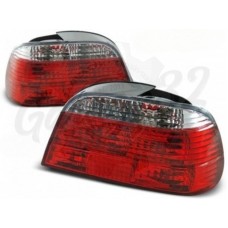 Задние фары "RED WHITE TAIL LIGHTS fits" vol.2 (BMW E38)