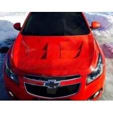 Капот с жабрами "G32" (Chevrolet Cruze)