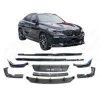 Комплект сплитеров "M performance" (BMW X6 G06)