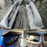 Спойлер на крышку "HT" (Subaru Forester 2 SG 2002-2005)