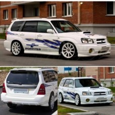 Обвес "Aero" (Subaru Forester 2 SG 2002-2005) 