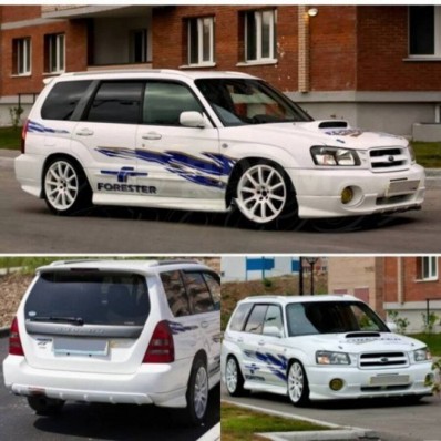 Обвес "Aero" (Subaru Forester 2 SG 2002-2005) 