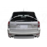 Накладка на задний бампер "HT" (Subaru Forester 3 SH 2008-2012)