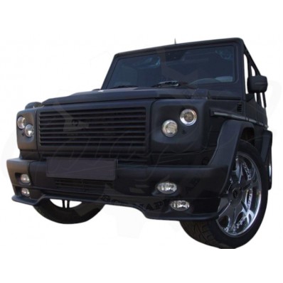 Накладка на передний бампер "HT" (Mercedes G-Klasse W463)