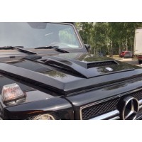 Накладка на капот "Brabus style WIDESTAR" (Mercedes G-Klasse W463)