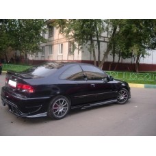 Накладки на пороги "INFERNO" (Honda Civic 6 1996-2000)