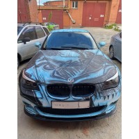 Сплиттер vol.2 "M Tech" переднего бампера "M Tech" (BMW E60/E61)