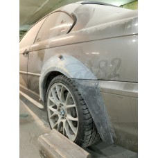 Накладки на задний бампер под арки "M3" (BMW 3 Series E46 Sedan/Coup/Touring)