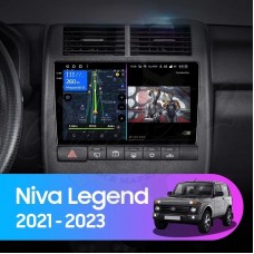 Магнитола CC3 4/64 9" (Niva Legend Bronto 2021-2023)