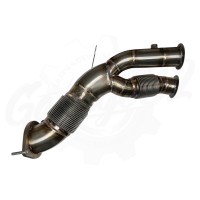 Даунпайп спорт "B57 50d" (BMW G30, G31, G11, G12, G05, G06, G07)