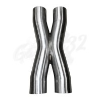 X-pipe под двигатель N52/ M54 (BMW E81, E87, E82, E88, E46, E83,E70, E53)