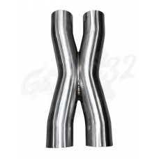 X-pipe под двигатель N52/ M54 (BMW E81, E87, E82, E88, E46, E83,E70, E53)