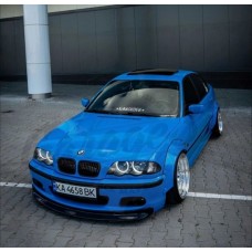 Губа vol.2 "CSL" для бампера "M Tech 2" (BMW 3 Series E46 Sedan / Coup)