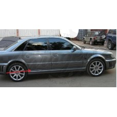 Накладки на двери (молдинги) "ABT" (Audi 100/A6 C4)