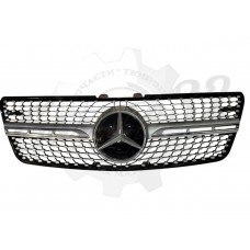 Решетка радиатора "Chrome" (Mercedes-Benz M-Класс II W164)