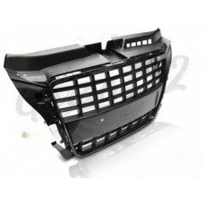  Решетки радиатора "GRILLE SPORT GLOSSY BLAC VOL.2" (AUDI A3 8P 2008-2012)