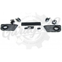 Передние бампера "SPORT BLACK VOL.2"  (AUDI A3 8P 2008-2012)