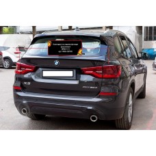 Накладки на задние фонари "Black Eyelashes" (BMW X3 G01 2018–2021)