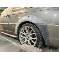 Накладки на задний бампер "M3" (BMW 3 Series E46 Coupe)