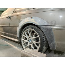 Накладки на задний бампер "M3" (BMW 3 Series E46 Coupe)