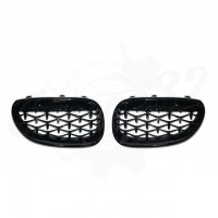 Решётки радиатора "Dymond Black" (BMW E60/E61 2004-2009)