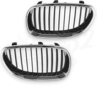 Решетки радиатора "Chrome" (BMW E60 2002-2010)